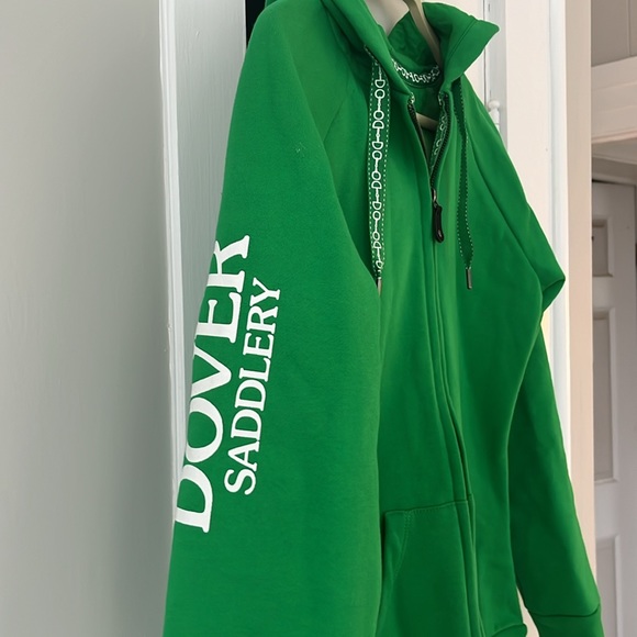 Women’s Equestrian Dover Saddlery Fleece Zip Up Hoodie. Size M. - Picture 2 of 5